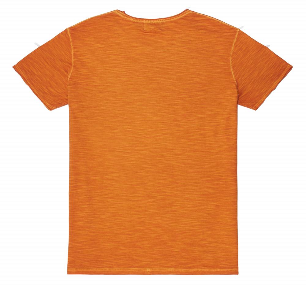 Camiseta Converse Italian Crafted Dye Homem Laranja 705416MEI